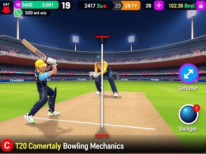 T20 Legendary Duel batting interface